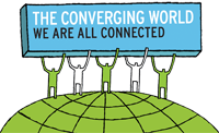 The Converging World logo