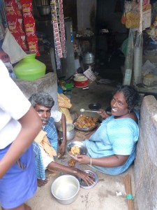 Mrs Packialakshmi is a differently abled person who owns a shop and is supported by the charity Social Change and Development