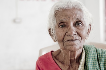 Patchiammal is an elderly woman supported by SCAD in Tamil Nadu