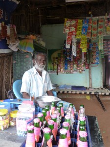 Steven from the Leprosy community opens a new shop